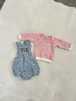 Set 2 bộ áo len và yếm mix brand Sergent Major, La Petite Collection (size: 3/6m) - Ảnh 7