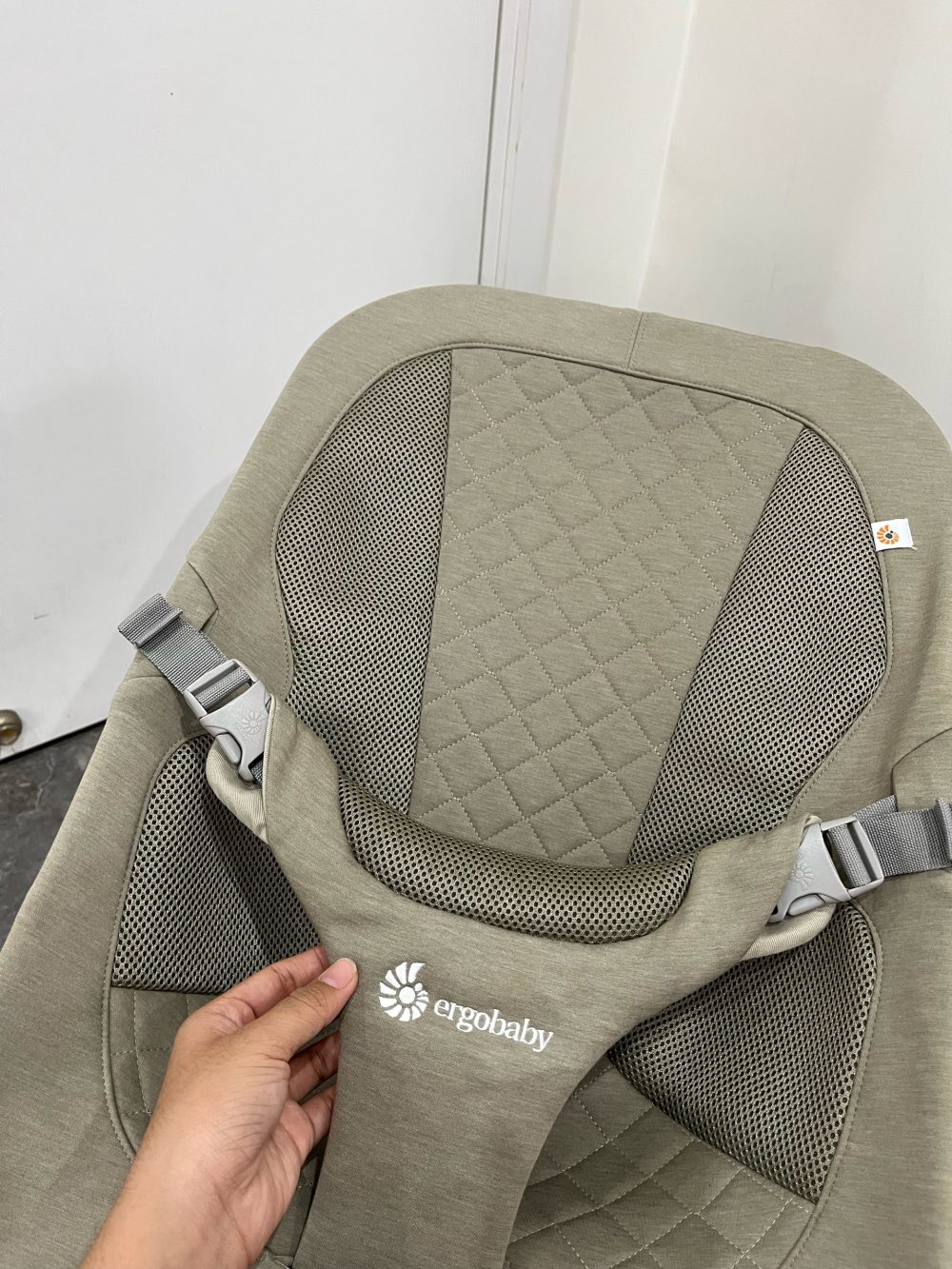 Ghế rung Ergobaby Evolve Bouncer 3in1, màu Soft Olive (0m+, full box) - Ảnh 10