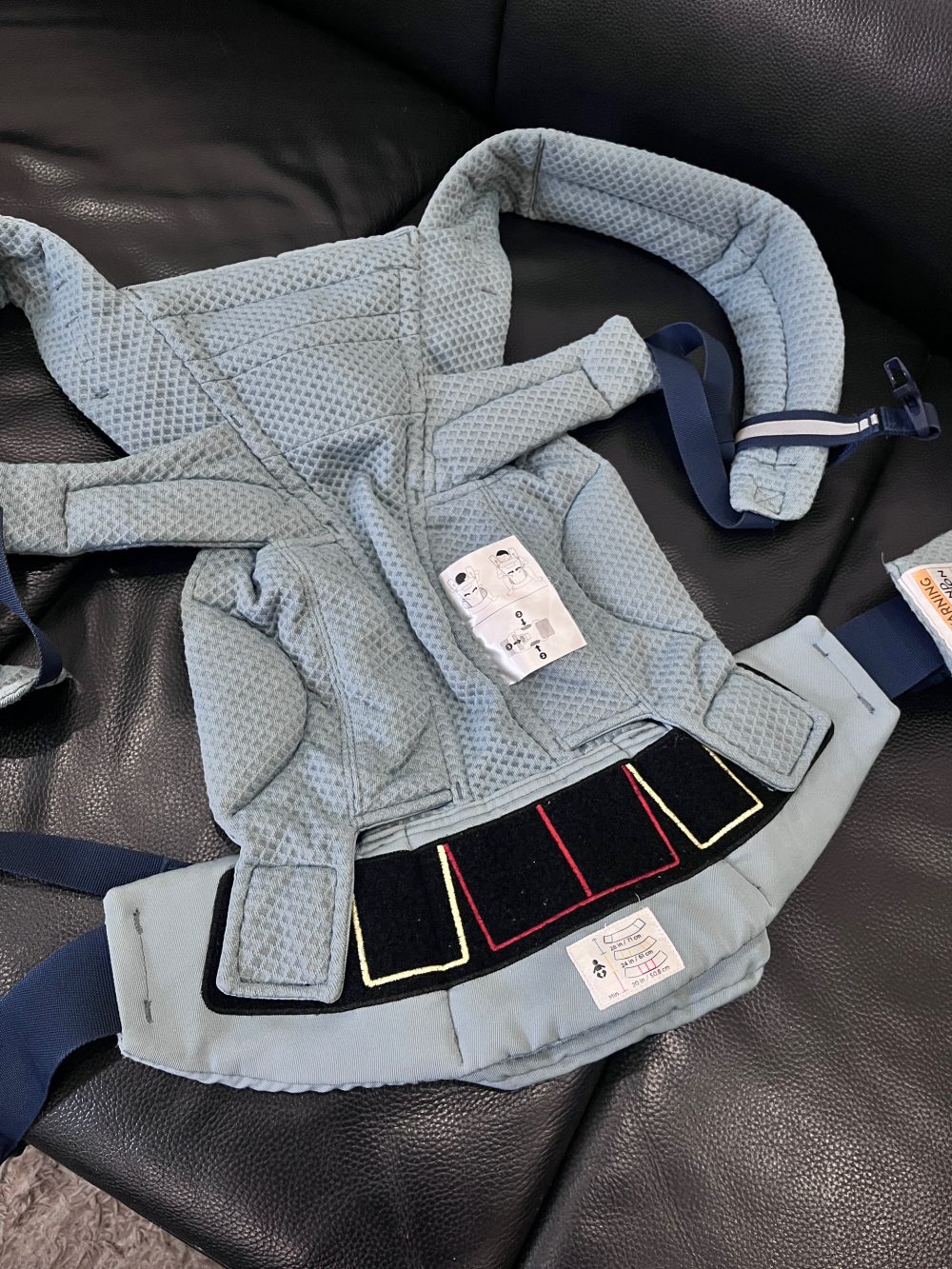 Địu Ergobaby Omni Breeze màu xanh - Ảnh 18
