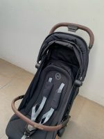 Xe đẩy gấp gọn Cybex Platinum Coya khung rosegold màu Sepia black kèm cup holder, áo mưa, túi vải đựng - Ảnh 31