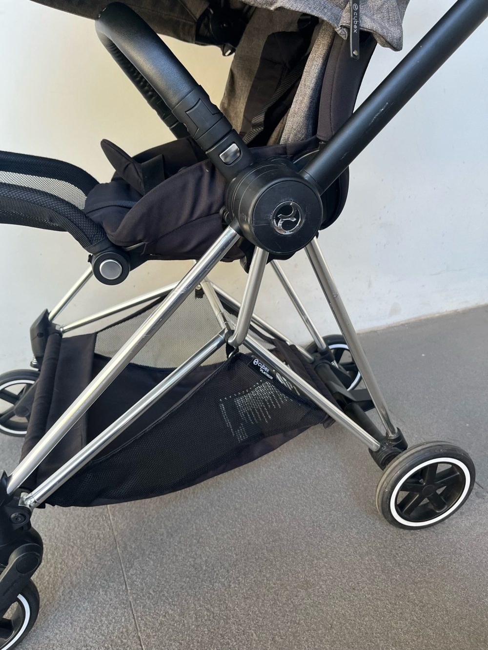 Xe đẩy Cybex Mios 1 xám khung bạc (0->4y, tối đa 22kg) - Ảnh 11