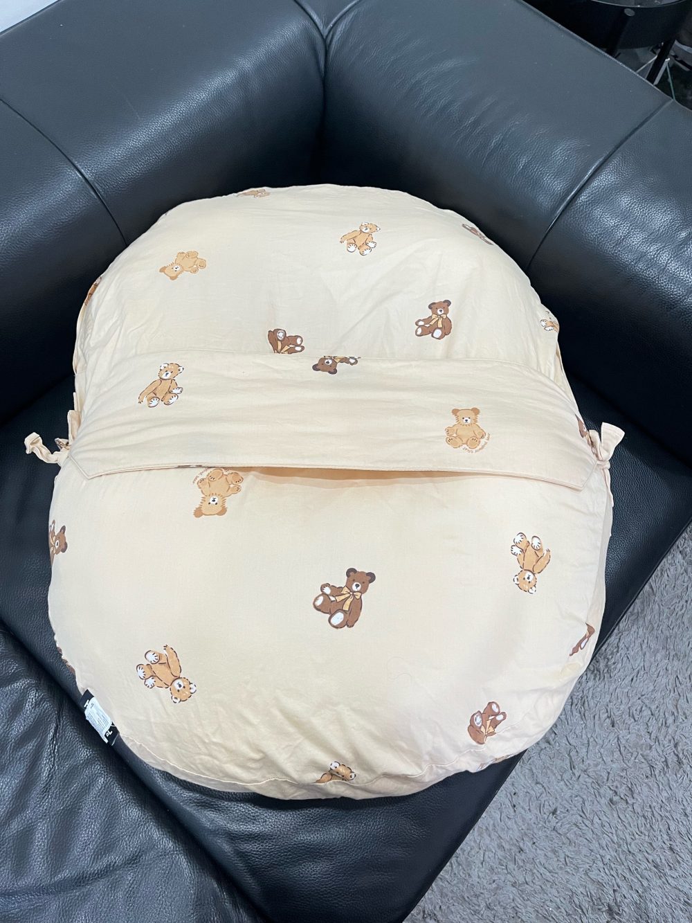 Gối chống trào ngược Dono&Dono vải 4 mùa (hoạ tiết gấu Teddy) - Ảnh 5