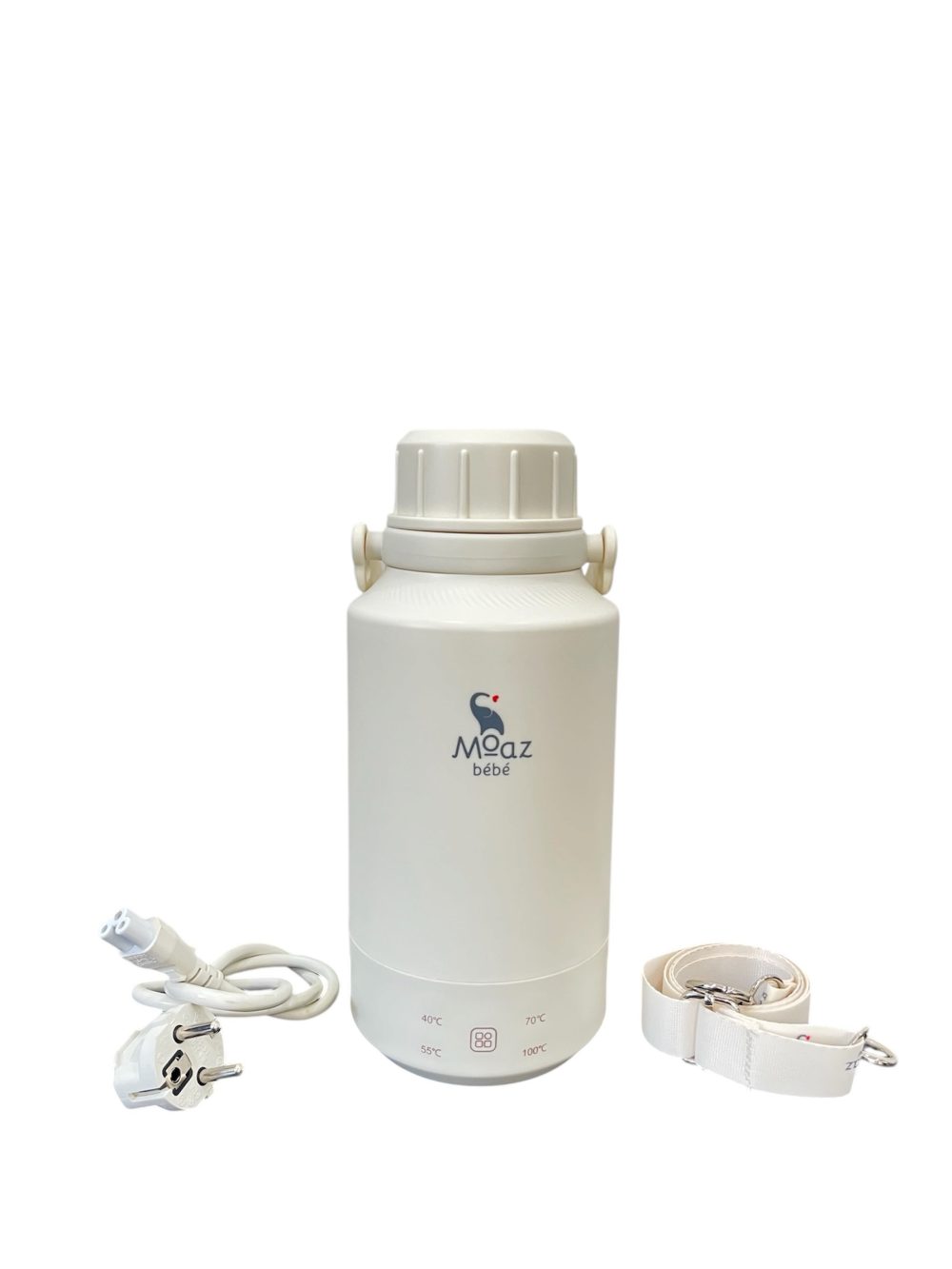 Bình đun nước Moaz BéBé màu trắng ( no box) - Ảnh 1