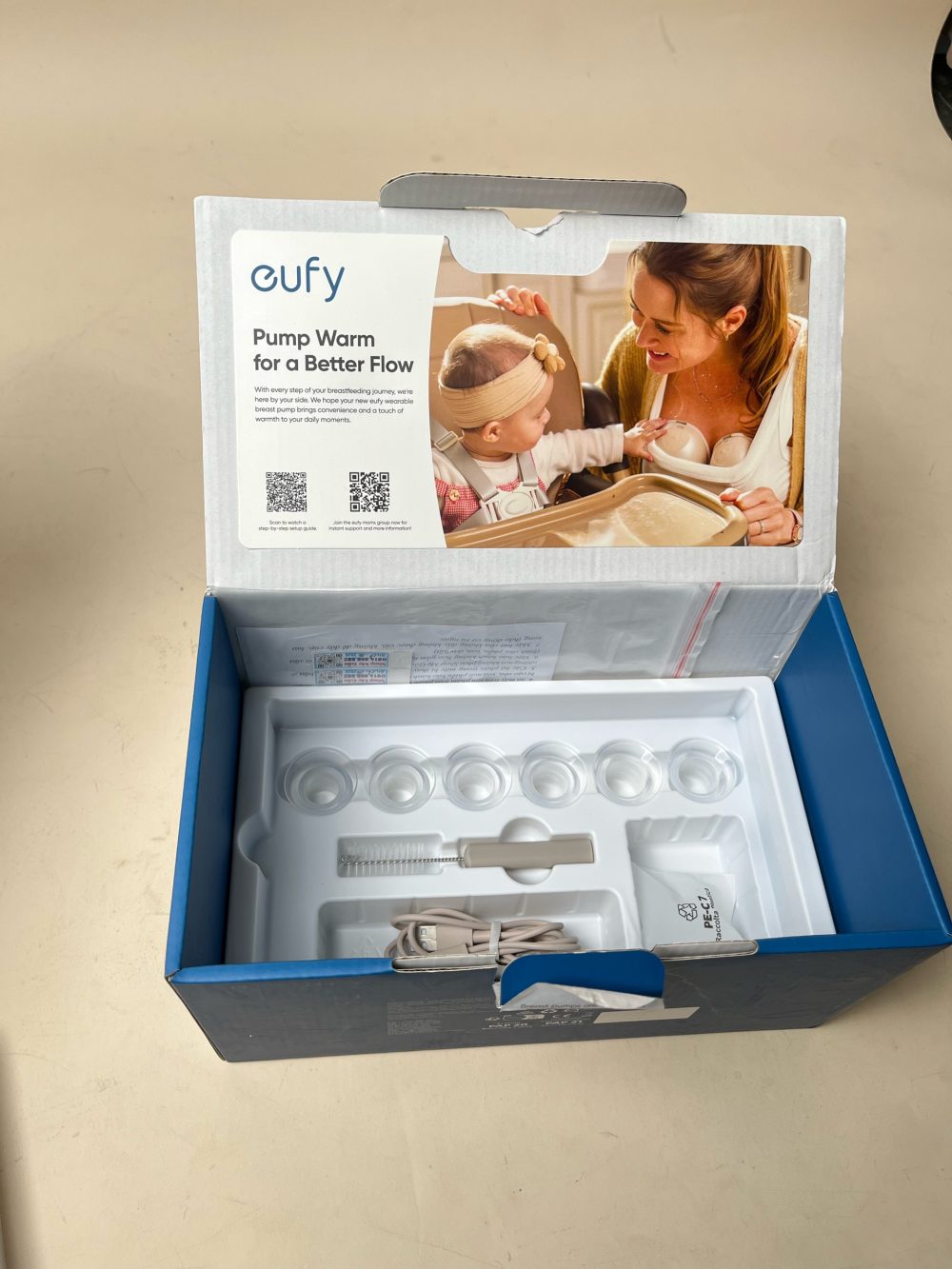 Máy hút sữa không dây Eufy S1 sưởi ấm 7 mức tăng - còn BH 16/6/2026 (full box) - Ảnh 22