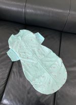 Túi ngủ Happiest baby Snoo 100% hữu cơ hoạ tiết hành tinh màu xanh ngọc (4-6m) - Ảnh 4