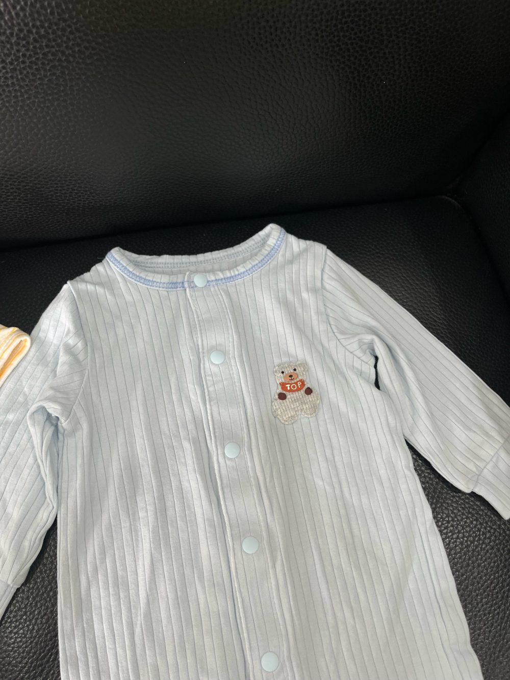 Set 2 bộ bodysuit mix brand nous, little love tặng kèm bodysuit màu xanh Changg - Ảnh 6