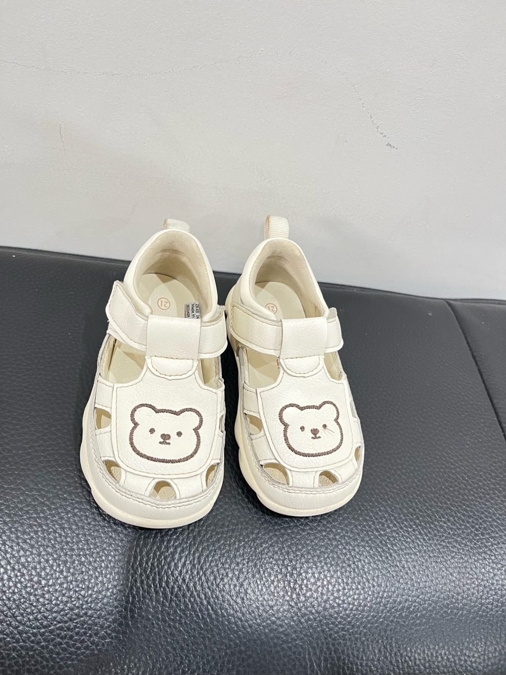 Giày trẻ em balabala hoạ tiết con gấu màu be (size: 21~ 12,8–> 13,2cm) - Ảnh 4