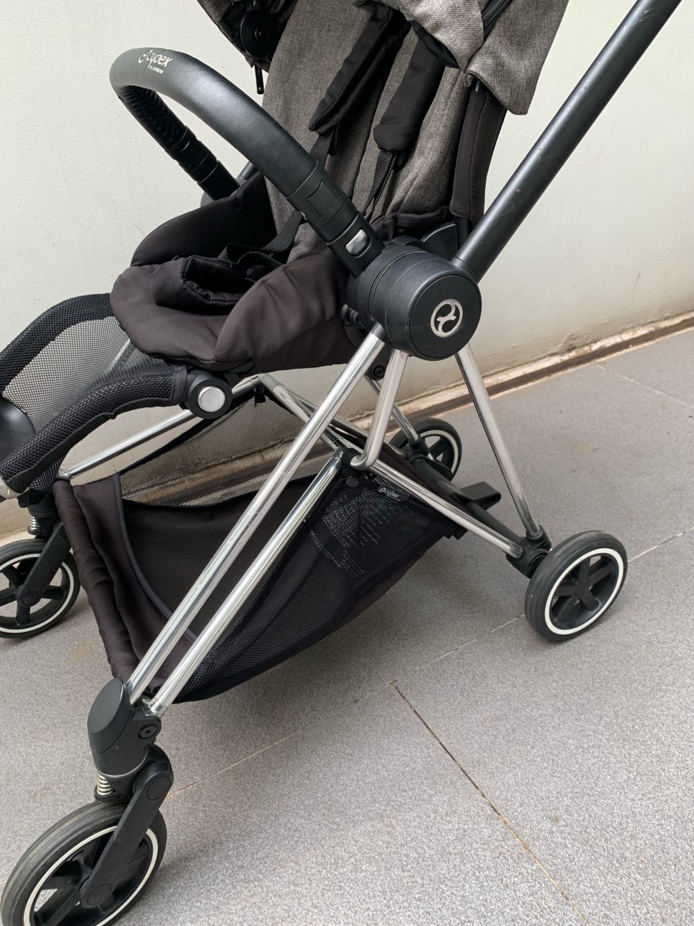 Xe đẩy Cybex mios 1 màu xám khung bạc (0-22kg~4y) - Ảnh 11