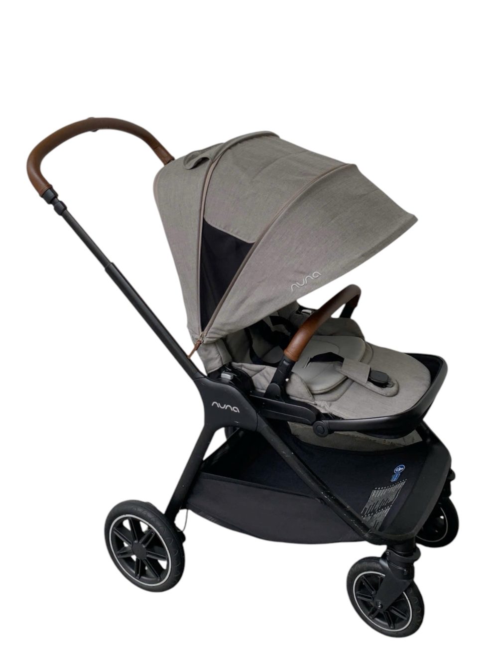 Xe đẩy Nuna triv next (màu xám) - cho bé 0-22kg - Ảnh 1