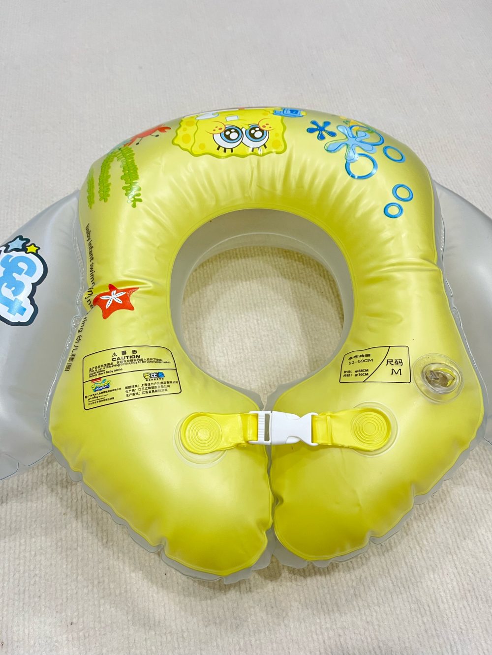 Set 2 phao bơi nâng cổ cho bé tắm mix brand Lionny & no brand ( 0m+) - Ảnh 3