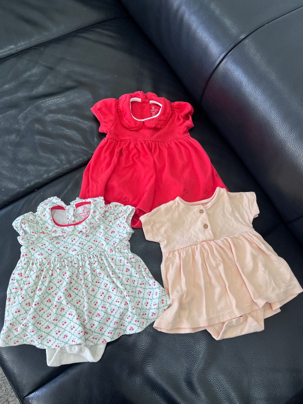 Set 3 bộ bodysuit Mothercare (size 3→6m, 6→9m) - Ảnh 3