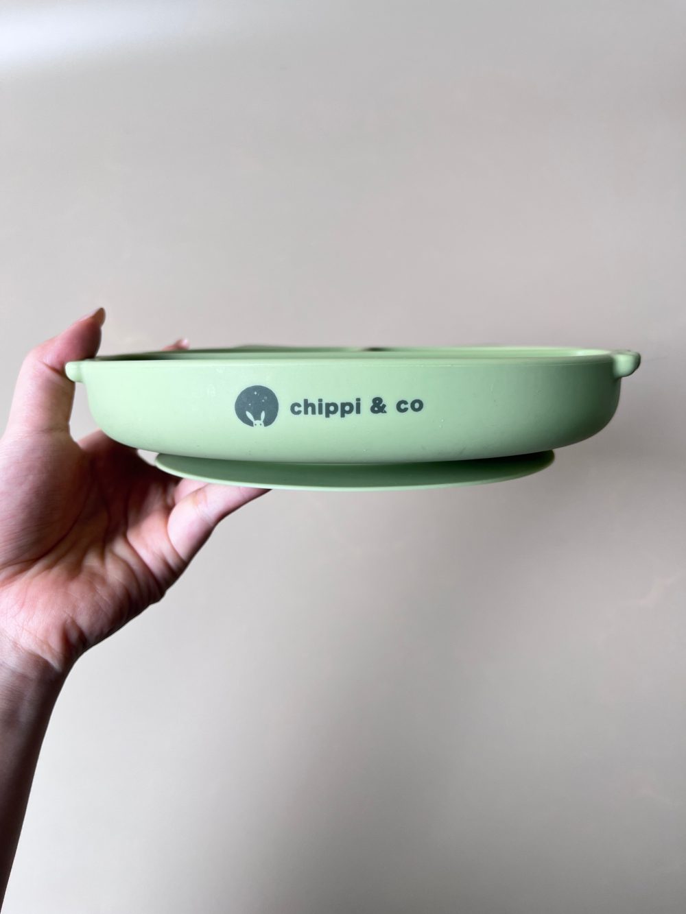 Set ăn dặm Silicone Chippiandco hoạ tiết mèo màu xanh - Ảnh 10