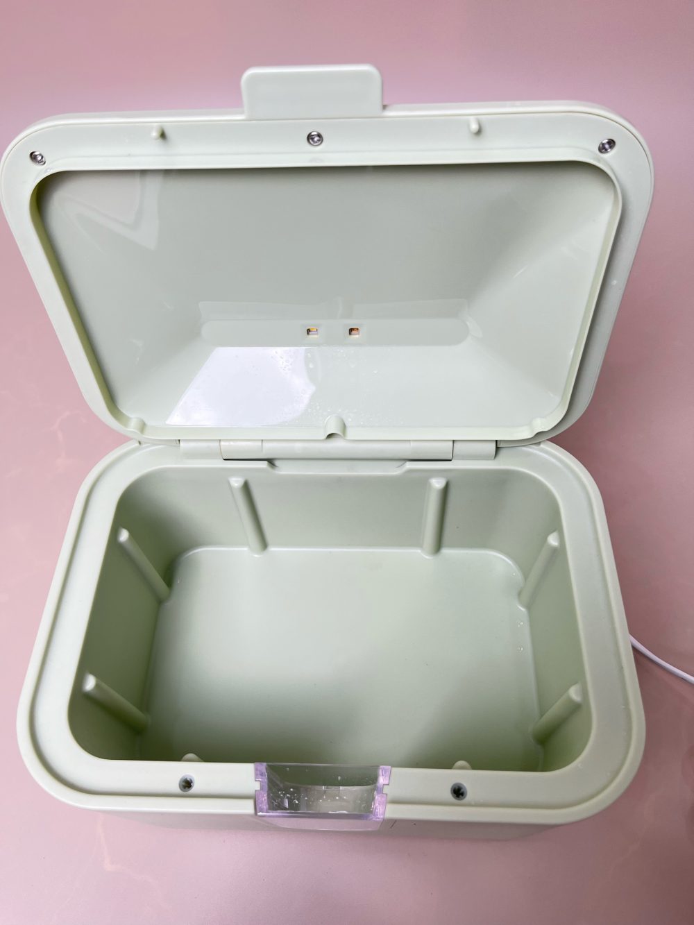 Máy ủ ấm khăn ướt và tiệt trùng UVC-LED Fatzbaby Warm 5 màu xanh ( no box) - Ảnh 3