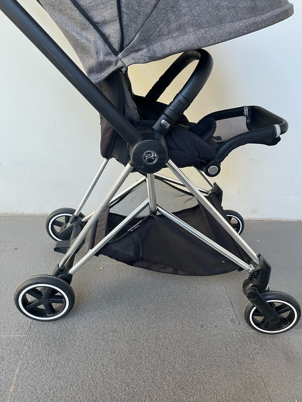 Xe đẩy Cybex Mios 1 xám khung bạc (0->4y, tối đa 22kg) - Ảnh 10