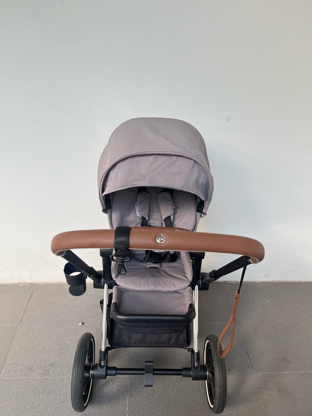 Xe đẩy Cybex Priam 3 khung bạc( size: 0->4y, tối đa 25kg) kèm cúp holder - Ảnh 27