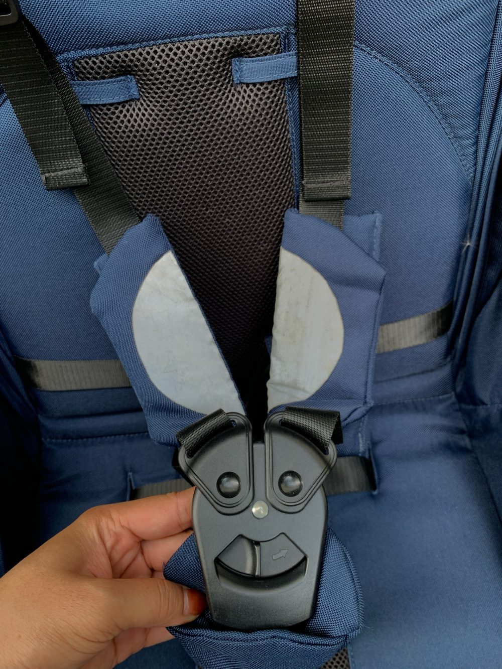 Xe đẩy Hamilton X1 plus màu xanh navy (kèm túi đựng hãng & cup holder) - Ảnh 16