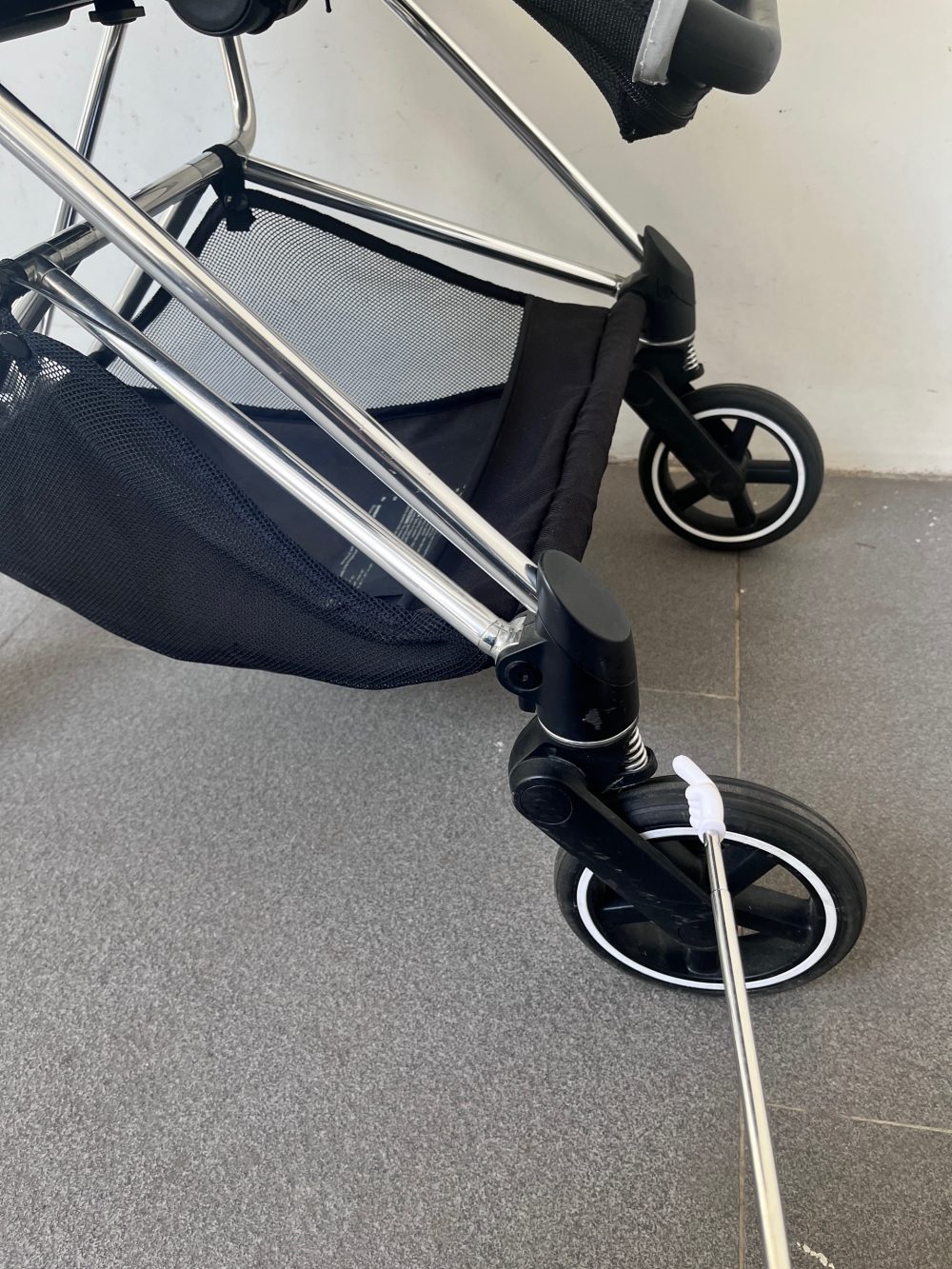 Xe đẩy Cybex Mios 2 xám khung bạc (0-4y/ 22kg) - Ảnh 5