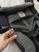 Địu Ergobaby Omni 360 Cool air mesh màu xám (0→4y, tối đa 20kg) tặng kèm yếm địu Mumuv - Ảnh 10