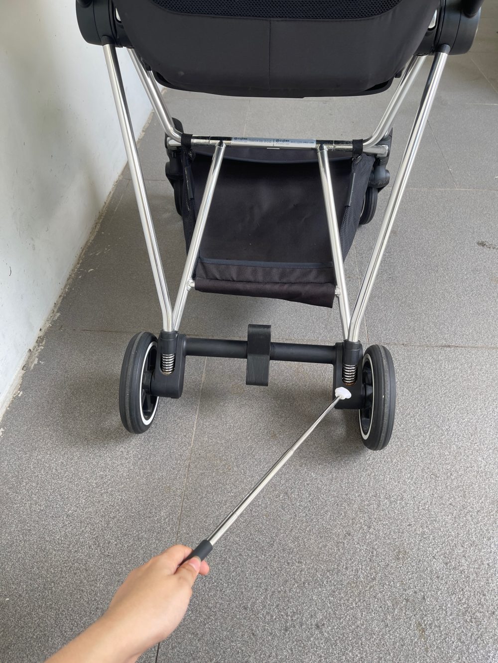 Xe đẩy Cybex Mios 1 xám khung bạc (0->4y, tối đa 22kg) - Ảnh 9