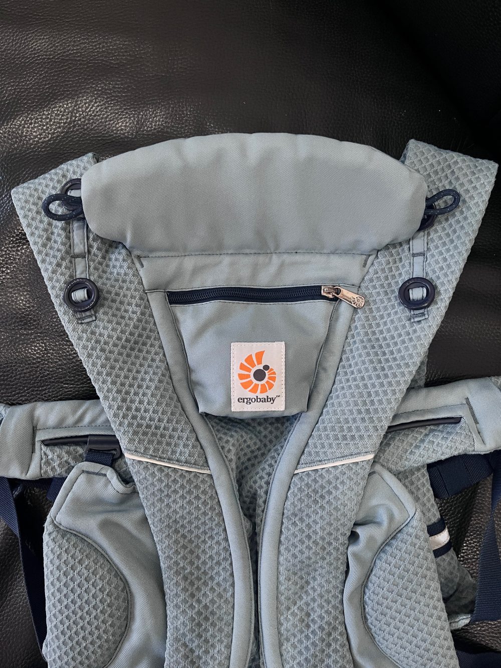 Địu Ergobaby Omni Breeze màu xanh - Ảnh 10
