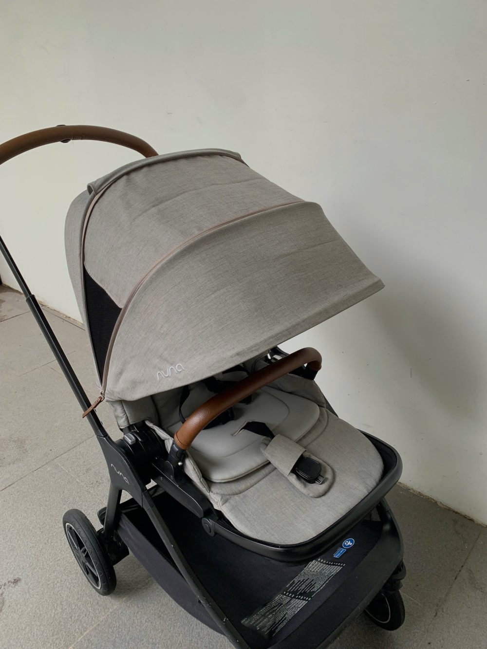 Xe đẩy Nuna triv next (màu xám) - cho bé 0-22kg - Ảnh 6