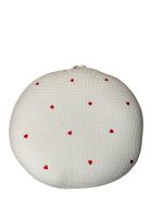 Gối chống trào ngược Rototo bebe vải Airmesh Waffle hoạ tiết trái tim