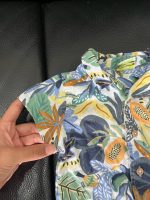 Bộ boduysuit Little me màu xanh hoạ tiết giáng sinh ( size: 3m) Tặng kèm áo Tape À L’oeil ( size: 6m) - Ảnh 9