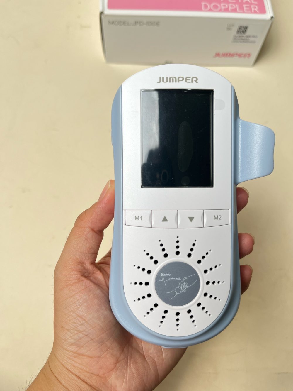 Máy nghe tim thai tại nhà JUMPER JPD-100E (full box) - Ảnh 15
