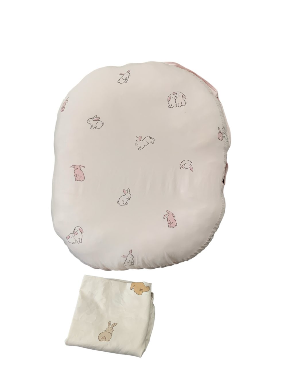 Gối chống trào ngược Dono&Dono vải airmesh Rabbit kèm 1 vỏ gối cotton (65x80) - Ảnh 1