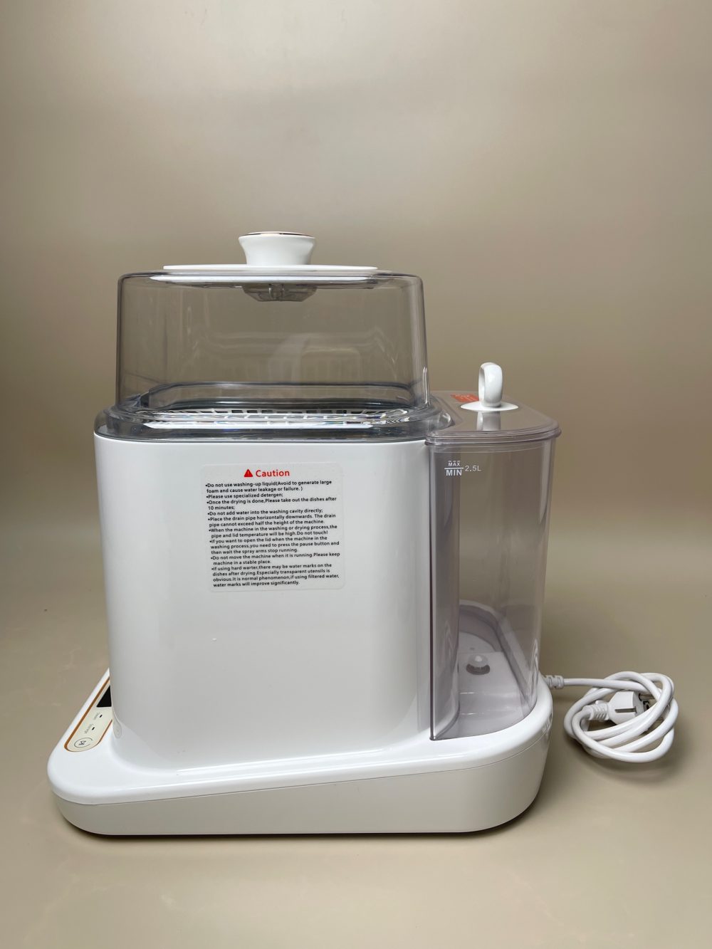 Máy rửa bình sữa, tiệt trùng, sấy khô Moaz bebe MB-064 chứa cùng lúc 4 bình sữa và bảo quản - Ảnh 11