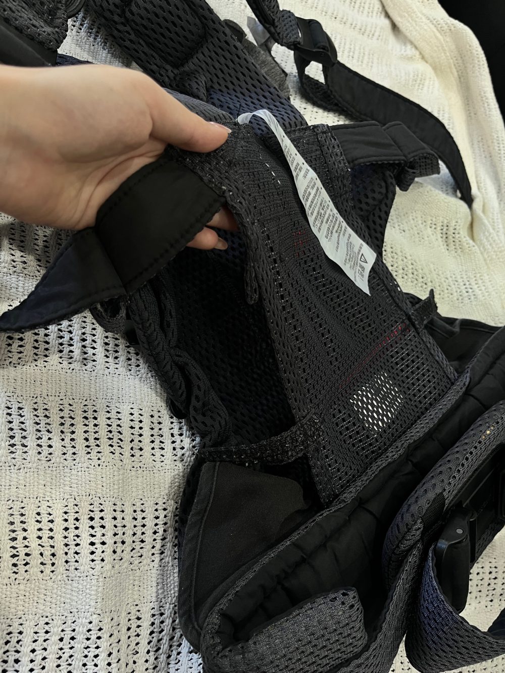Địu Trẻ Em Baby Bjorn Harmony màu Anthracite (0-3y/~15kg) - Ảnh 16