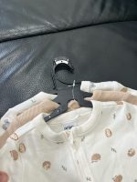 Set 3 bộ bodysuit hoạ tiết gấu, nhím Anko baby ( size:0->3m, new 100%) - Ảnh 13