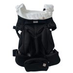 Địu Ergobaby Omni 360 Coolair màu đen (0→4y, tối đa 20kg) tặng kèm yếm địu Ergobaby