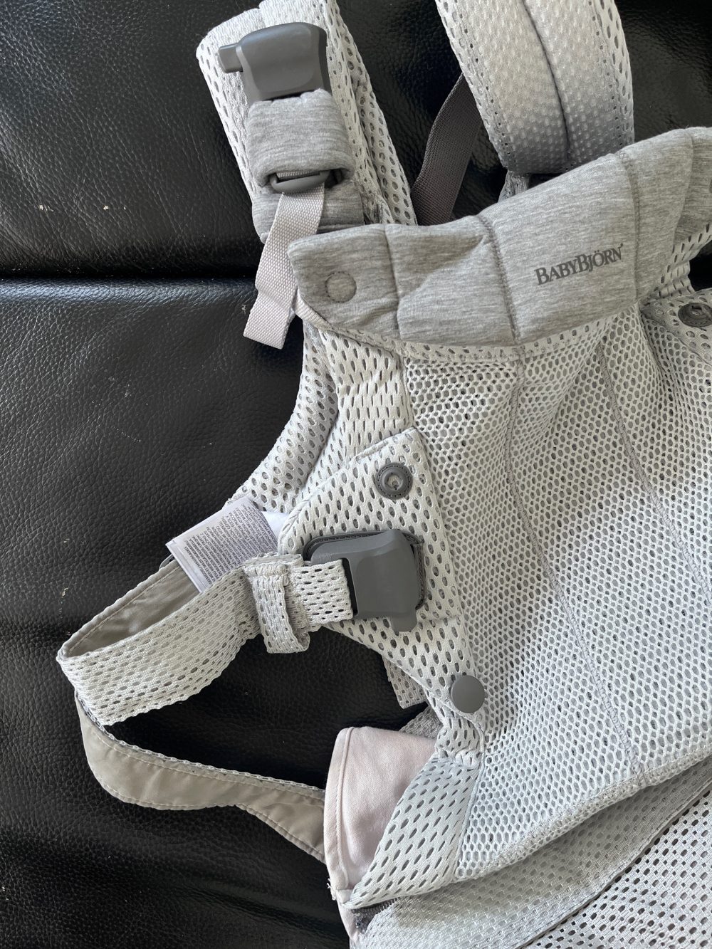 Địu Trẻ Em Baby Bjorn Harmony màu Sliver (0→3 tuổi, tối đa 15kg) còn box - Ảnh 18