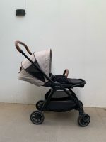 Xe đẩy Nuna Triv màu be khung đen (0-22kg~4y) - Ảnh 4