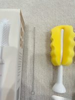 Bộ cọ rửa bình sữa điện Moaz bébé MB 047 (full box) - Ảnh 6