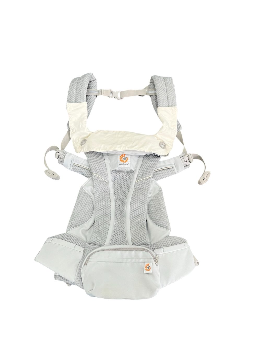Địu Ergobaby Omni Breeze, Pearl Grey ( 0m-> 20kg, tặng kèm yếm địu) - Ảnh 1