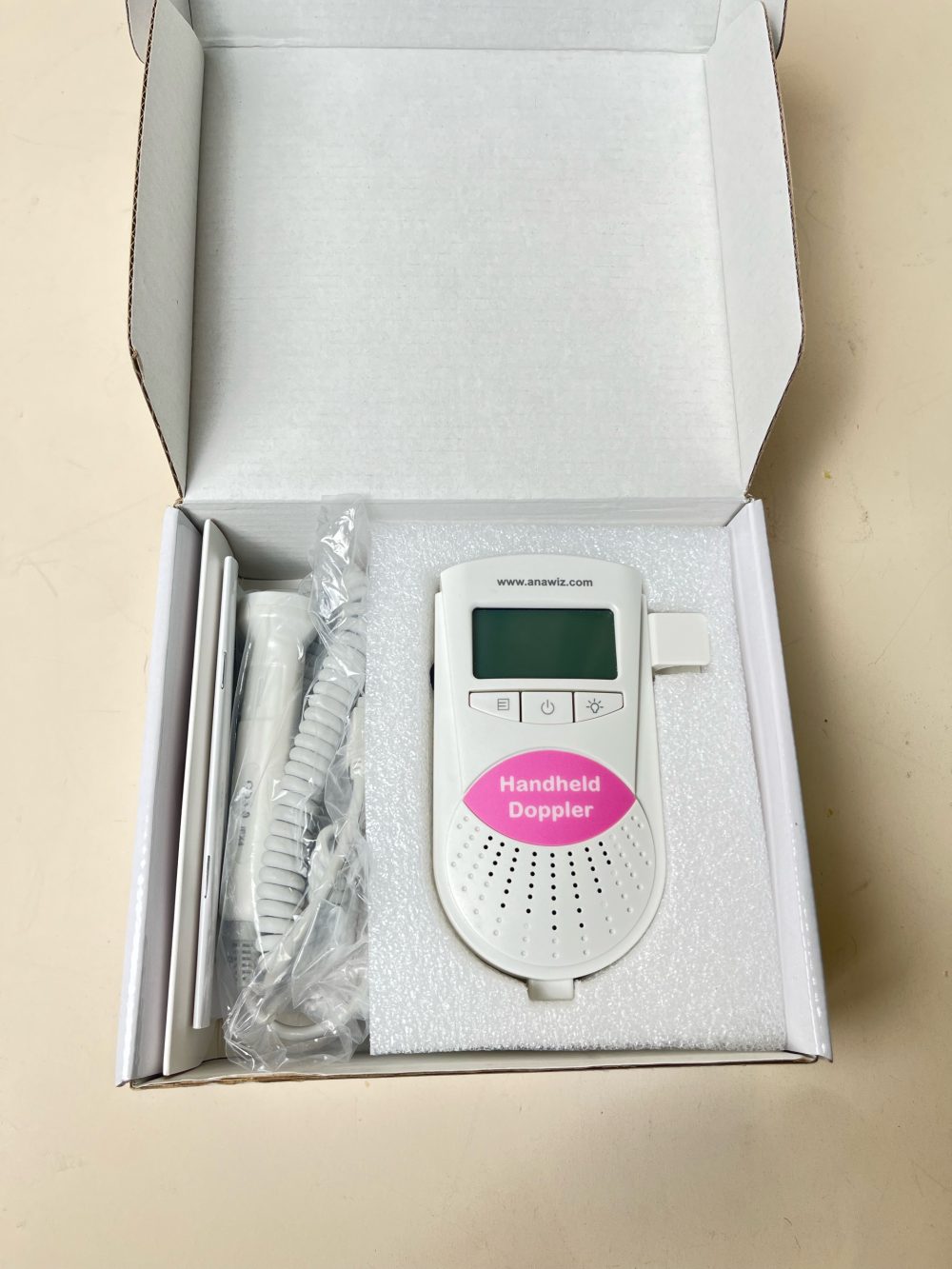 Máy nghe tim thai tại nhà Ana Wiz ( full box) - Ảnh 13