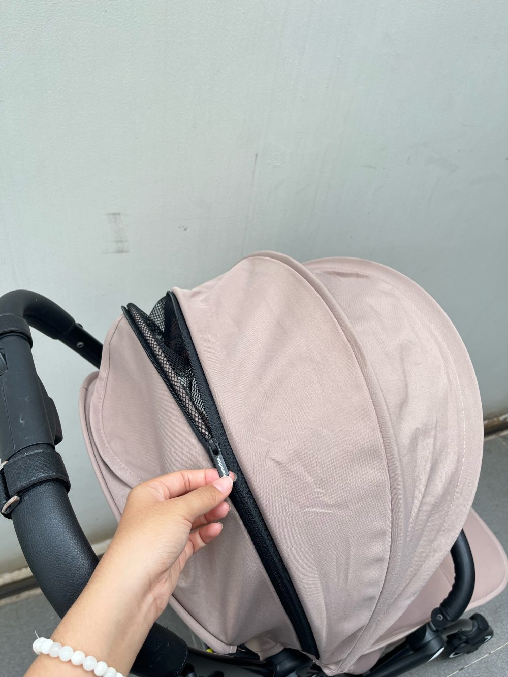 Xe đẩy gấp gọn Hamilton X1 plus màu nâu ánh hồng ( size: sơ sinh -> 20kg) - Ảnh 3