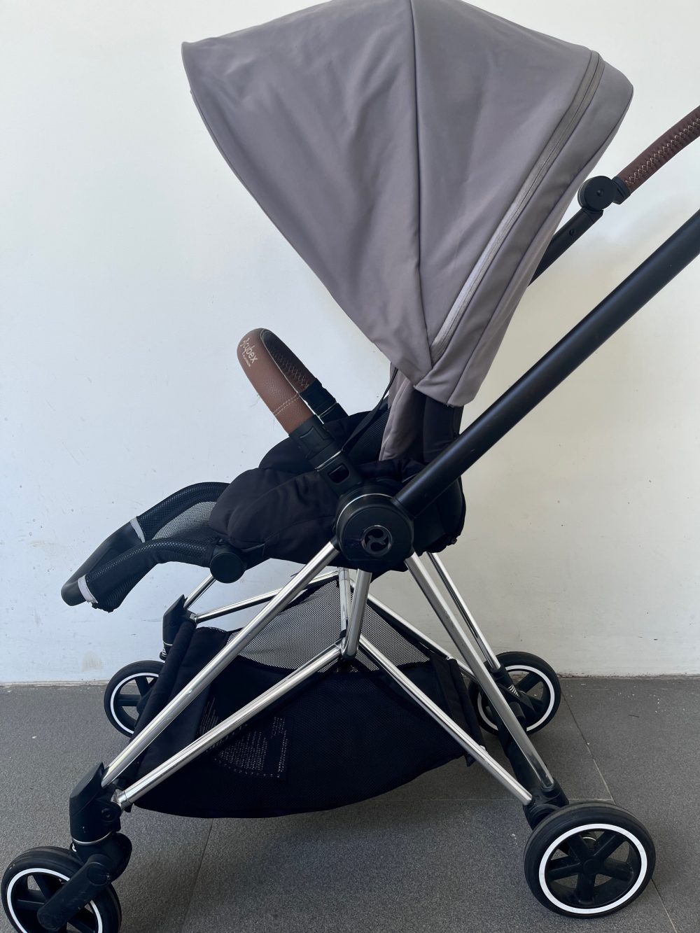 Xe đẩy Cybex Mios 2 xám khung bạc (0-4y/ 22kg) - Ảnh 16