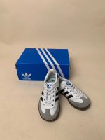 Giày Adidas samba trắng vạch đen đế nâu (size 24cm) - Ảnh 2
