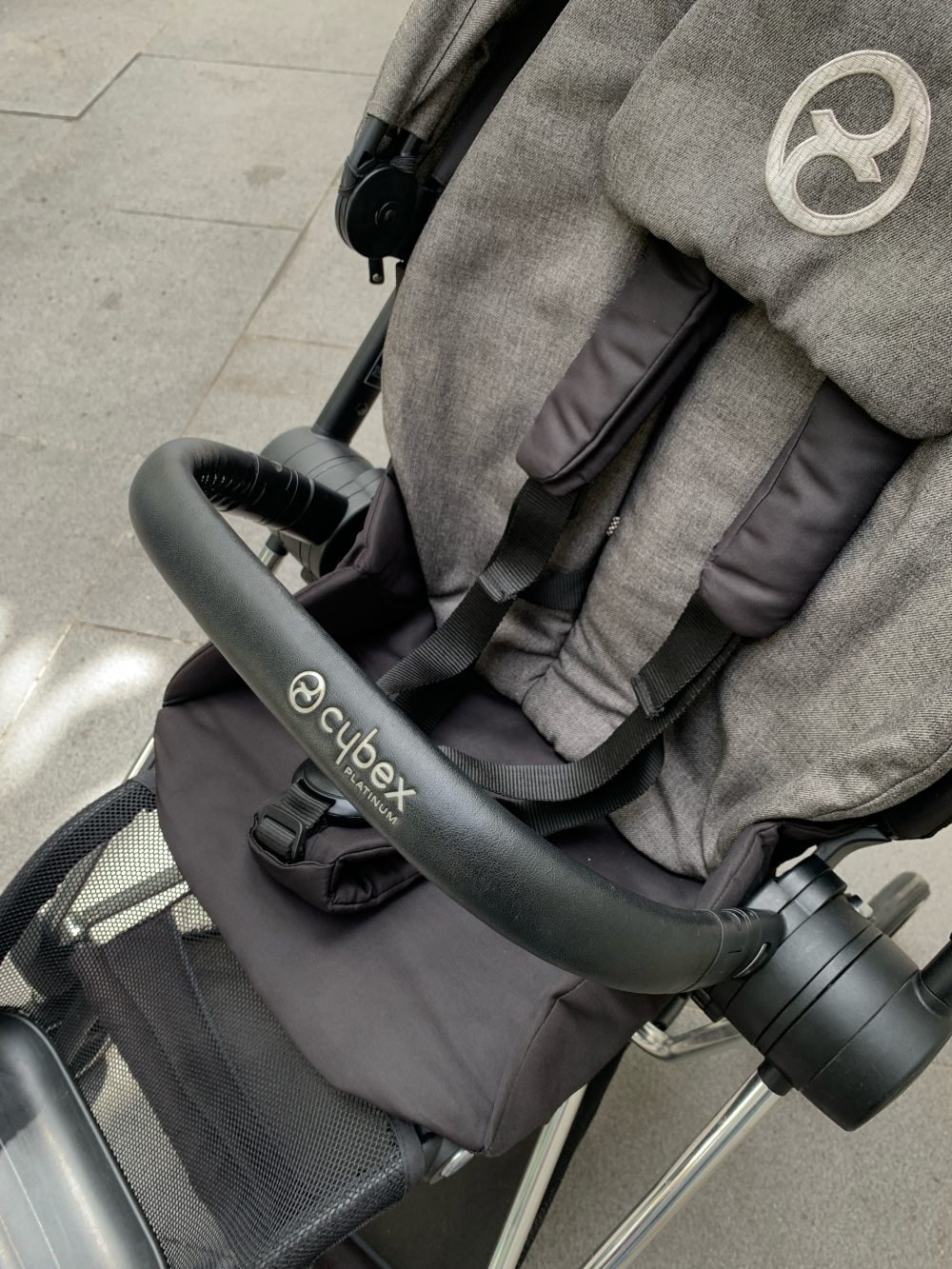 Xe đẩy Cybex mios 1 màu xám khung bạc (0-22kg~4y) - Ảnh 21