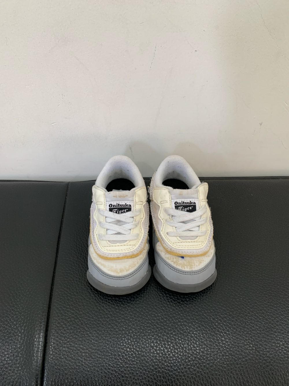 Giày Onitsuka Tiger kids màu trắng thạch cao (13.5cm) - Ảnh 6