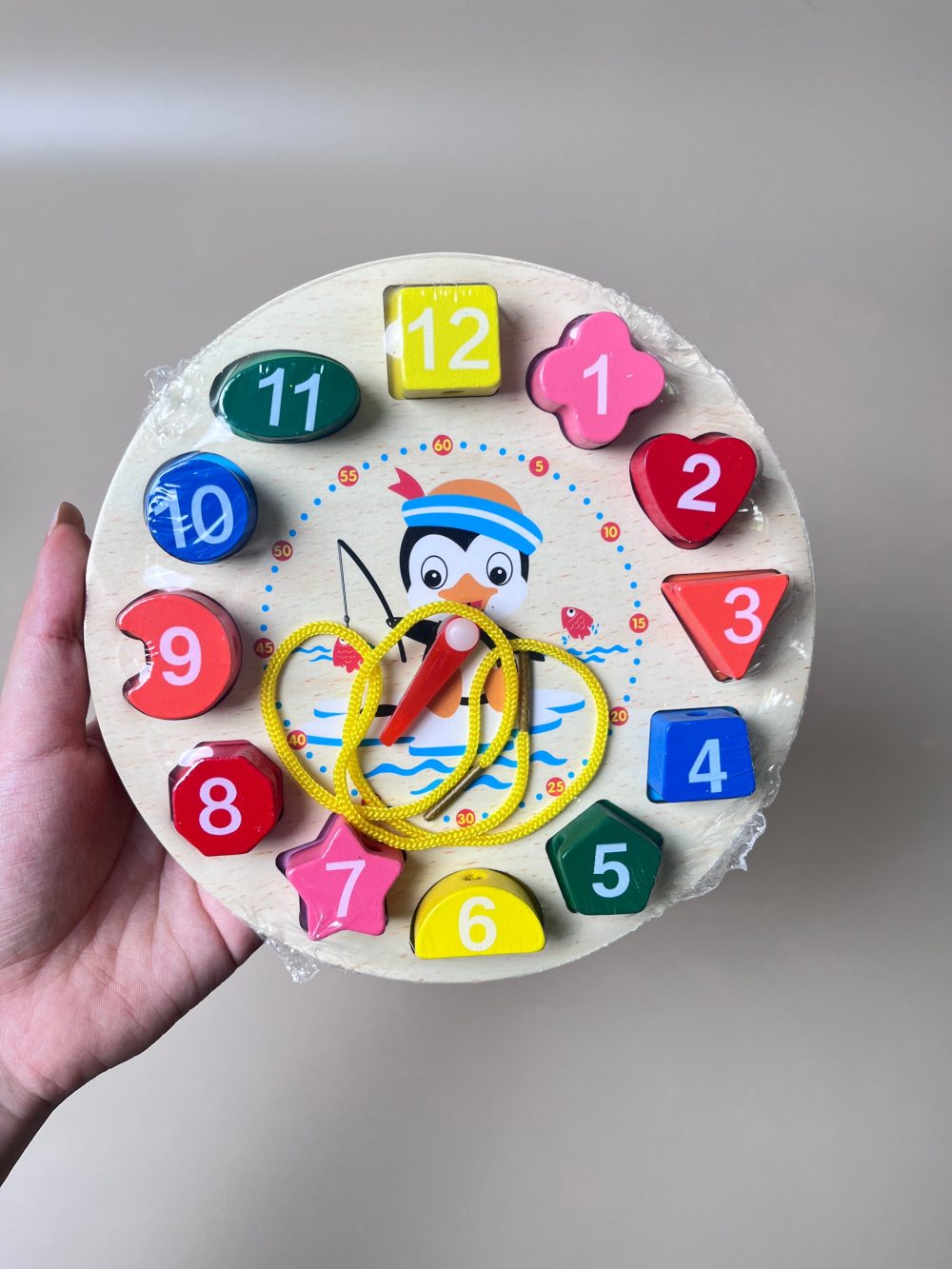 Set đồ chơi lắp ráp gỗ, nhạc nhiều màu cho bé - Ảnh 3