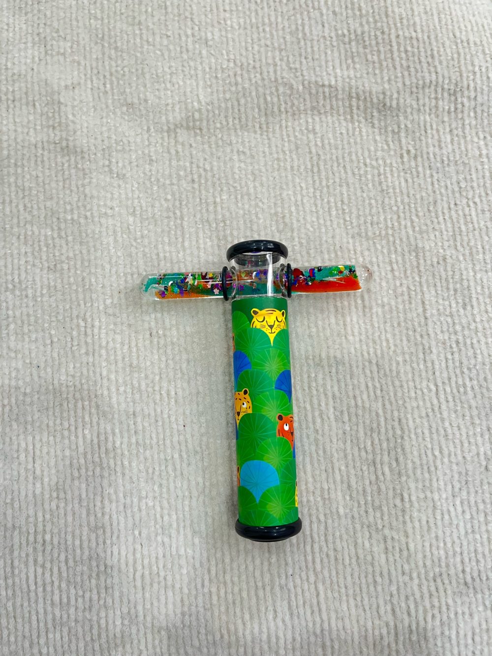 Set 3 món đồ chơi hình khối khám phá bằng vải và đồ chơi gặm nướu hình chú rùa infantino, kính vạn hoa lắp lánh moulin roty - Ảnh 16