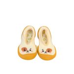 Giày công thái học trẻ em Ggomoosin hoạ tiết gấu vàng ( size: 125, lòng chân 11->12cm)