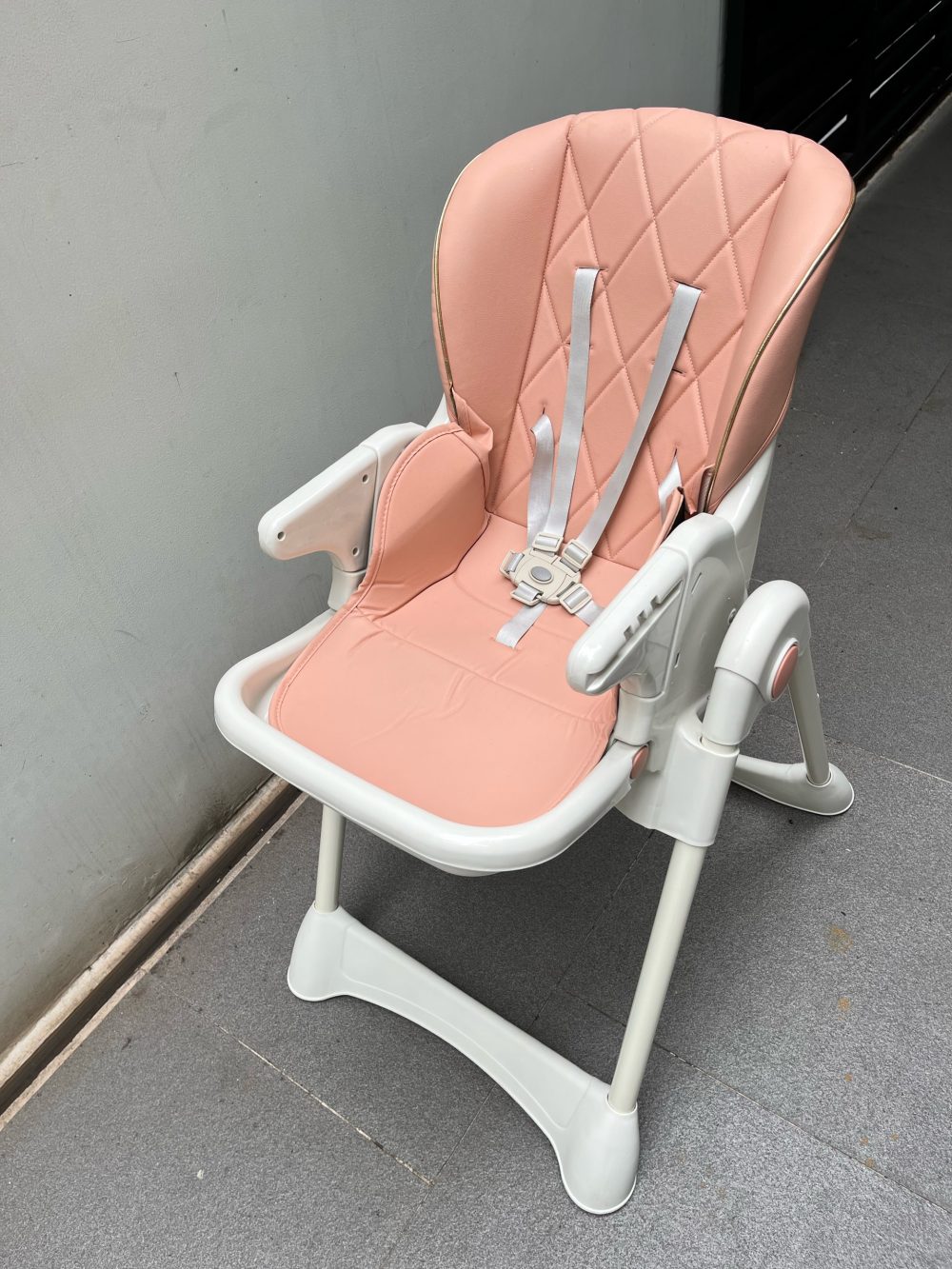 Ghế ăn dặm đa năng Chilux Grow V màu hồng ( size:0->3m, tối đa 50kg) tặng kèm thanh đồ chơi - Ảnh 13