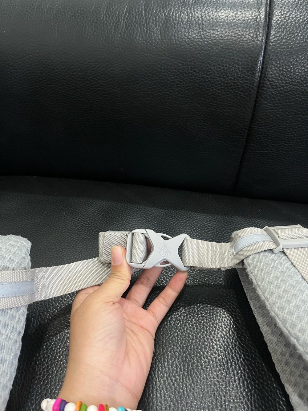 Địu Ergobaby Omni Breeze, Pearl Grey (size: Om ~3.2kg→20kg, no box) - Ảnh 2