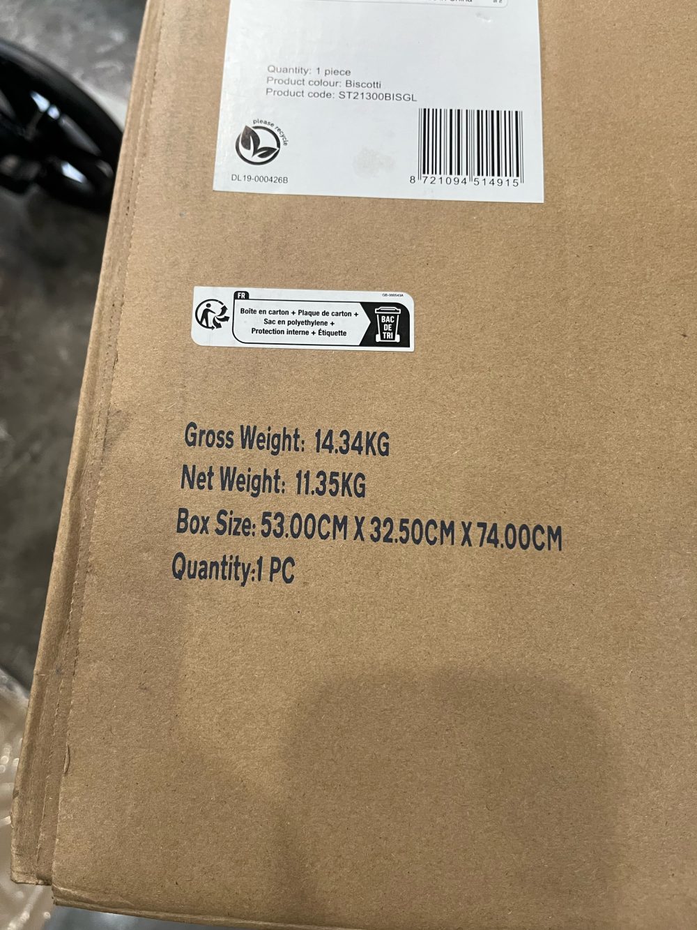 Xe đẩy Nuna Triv LX màu Biscotti (new 100%, full box) - Ảnh 11