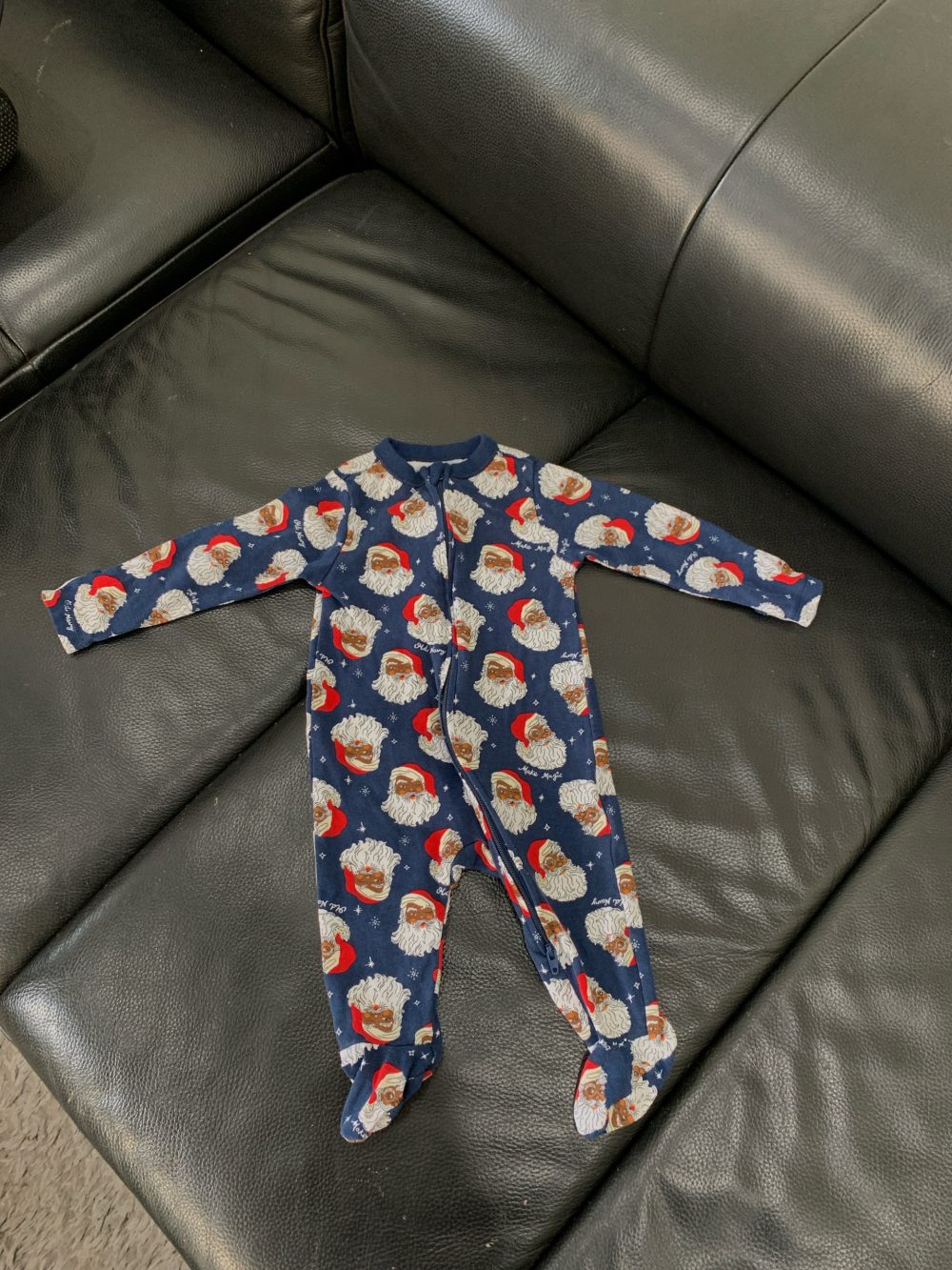 Set 2 bộ sleepsuit, bộ dài tay Old navy&Bu baby hoặc tiết ông già noel cho bé - Ảnh 13